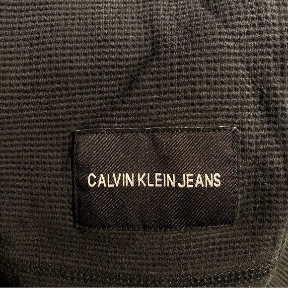 CALVIN KLEIN black crewneck sweater - Picture 4 of 6